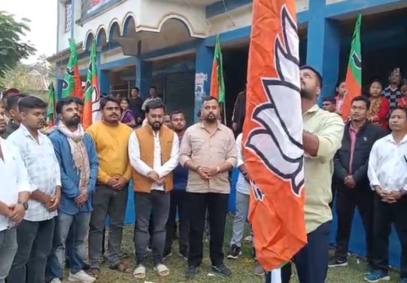 চাকমাঘাটে বিজেপি ২৯ কৃষ্ণপুর মণ্ডল যুব মোর্চার যুব সম্মেলনে উচ্ছ্বাসের তরঙ্গ