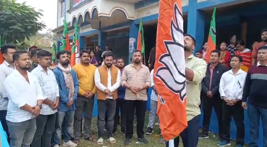 চাকমাঘাটে বিজেপি ২৯ কৃষ্ণপুর মণ্ডল যুব মোর্চার যুব সম্মেলনে উচ্ছ্বাসের তরঙ্গ